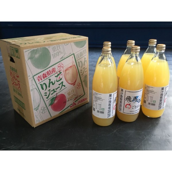 PURE APPLE JUICE/JAPAN/1000MLX6BTL